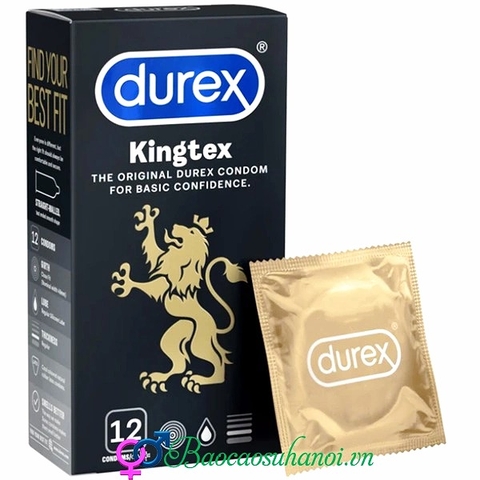 Bao Cao Su Durex Kingtex Size Nhỏ
