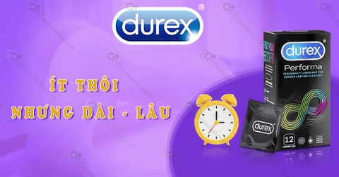 Bao Cao Su Durex performa chống xuất tinh sớm