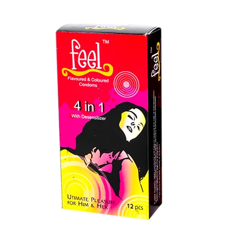 Bao Cao Su Feel 4 in 1 Chống Xuất Tinh Sớm