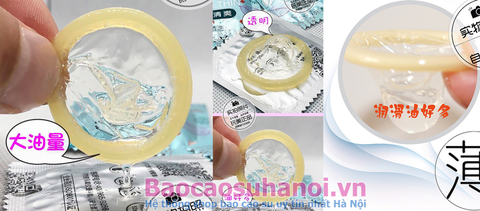 Bao Cao Su Ultra Soft Thin Nội Địa Trung Quốc Hình Cô Gái Hộp 100 Chiếc