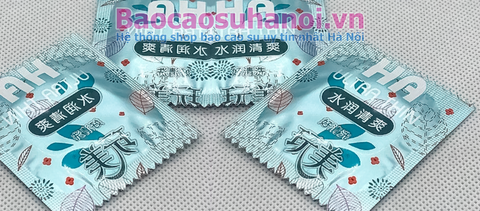 Bao Cao Su HA Ultra Thin Màu Xanh Hộp 100 Chiếc Nội Địa Trung Quốc
