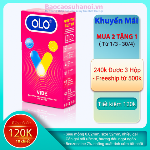 BAO CAO SU OLO VIBE GÂN GAI LỚN CHỐNG XUẤT TINH SỚM