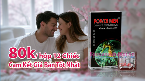 Bao Cao Su Power Men Cá Ngựa Long Shock Type