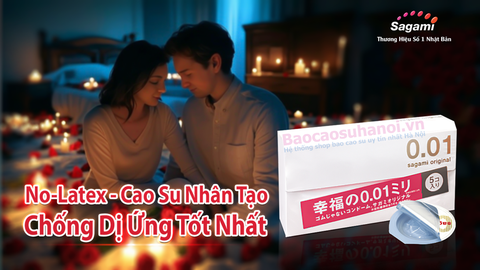 Bao Cao Su Sagami Original 0.01 mm ( hộp 5 chiếc )