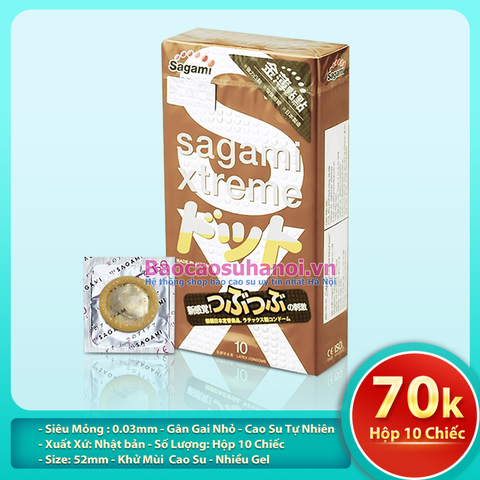 Bao Cao Su Sagami Dotty G Feel Up Gân Gai