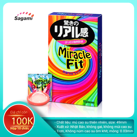 BAO CAO SU SAGAMI MIRACLE FIT SIZE NHỎ ÔM SÁT