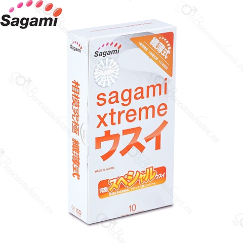 Bao Cao Su Sagami Xtreme Super Thin Siêu Mỏng