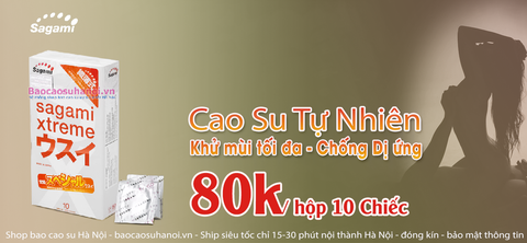 Bao Cao Su Sagami Xtreme Super Thin Siêu Mỏng