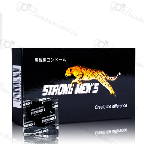 Bao Cao Su Strong Men's Gân Gai Nhật Bản
