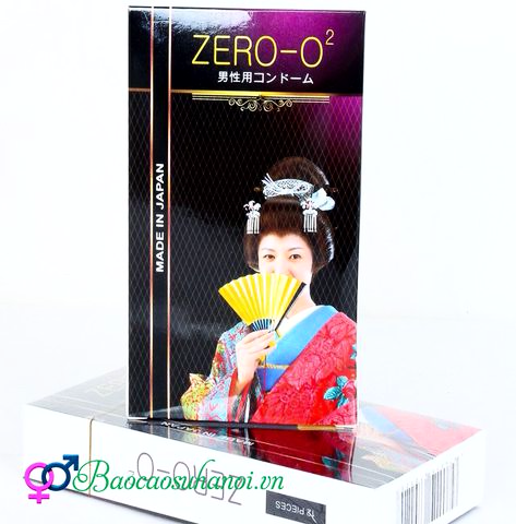Bao Cao Su Zero O2 Siêu Mỏng Nhật Bản