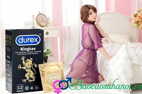 Bao Cao Su Durex Kingtex Size Nhỏ