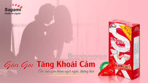 Bao Cao Su Sagami Xtreme Feel Long gân gai
