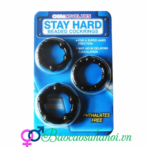 BỘ 3 VÒNG ĐEO DƯƠNG VẬT CHỐNG XUẤT TINH SỚM