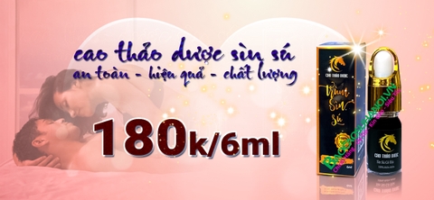 Cao Thảo Dược Trùm Sìn Sú Dạng Nước Bôi Dung Tích 6ml