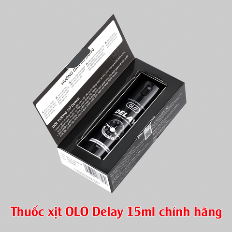 Chai Xịt OLO Delay Lidocaine Spray 10ml Chống Xuất Tinh Sớm Hiệu Quả Nhất