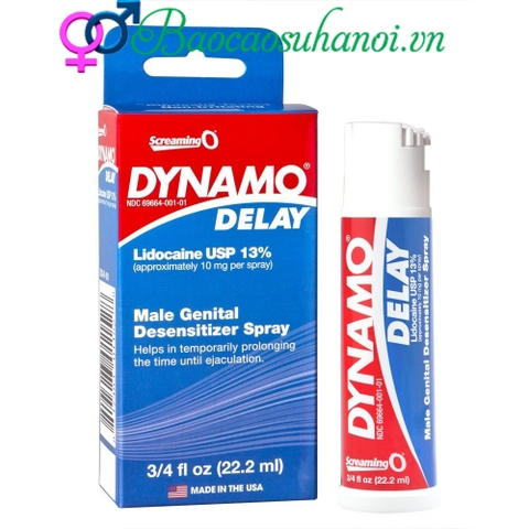 Thuốc Xịt Dynamo Delay Chống Xuất Tinh Sớm