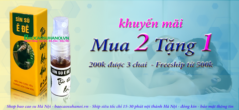 Chai Xịt Sìn Sú Ê Đê Dạng Nước 3ml Thảo Dược Chống Xuất Tinh Sớm