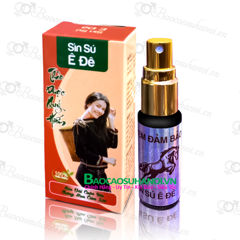 Chai Xịt Sìn Sú Ê Đê Dạng Nước 5ml Chống Xuất Sớm Chính Hãng