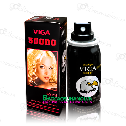 Thuốc Xịt Super Viga Spray 50000 Chống Xuất Tinh Sớm