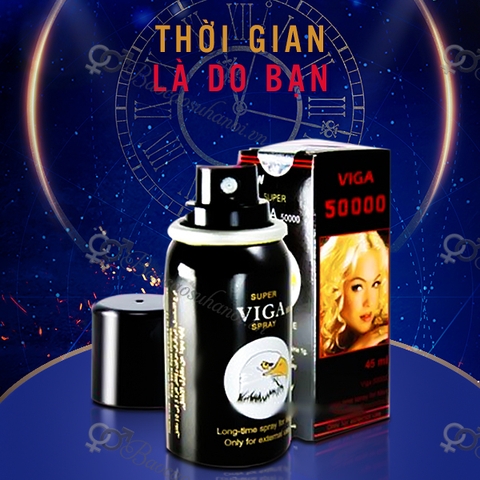 Thuốc Xịt Super Viga Spray 50000 Chống Xuất Tinh Sớm