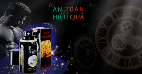 Thuốc Xịt Super Viga Spray 50000 Chống Xuất Tinh Sớm