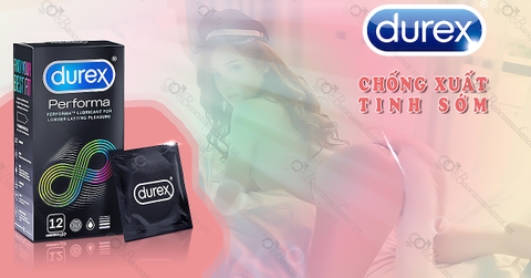 Bao Cao Su Durex performa chống xuất tinh sớm