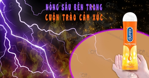 Gel Bôi Trơn Durex Play Warming 100 ml Ấm Nóng