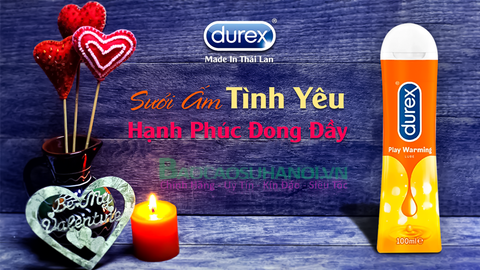 Gel Bôi Trơn Durex Play Warming 100 ml Ấm Nóng