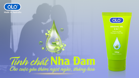 Gel Bôi Trơn OLO Original 3 in 1 Massage và oral sex Cao Cấp