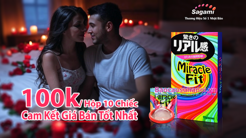 BAO CAO SU SAGAMI MIRACLE FIT SIZE NHỎ ÔM SÁT