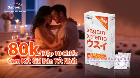 Bao Cao Su Sagami Xtreme Super Thin Siêu Mỏng