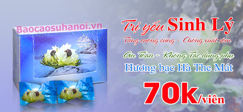 Kẹo Thảo Dược Hoa Sen Tuyết Bạc Hà Mint Snow Lotus Herbs Candy Cho Nam