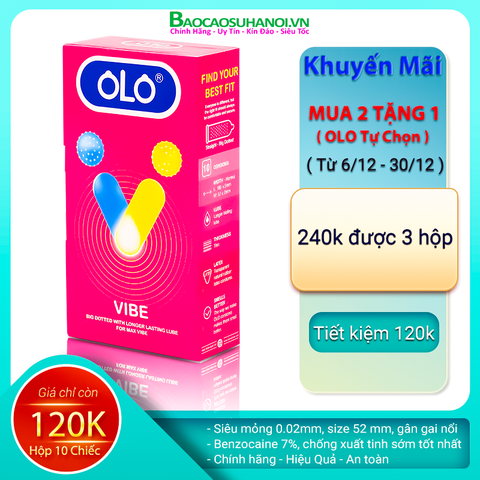 BAO CAO SU OLO VIBE GÂN GAI LỚN CHỐNG XUẤT TINH SỚM