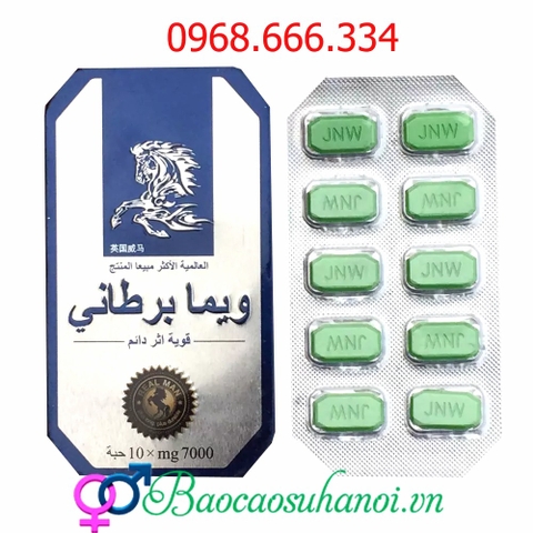 THUỐC CƯỜNG DƯƠNG CON NGỰA CHÍNH HÃNG