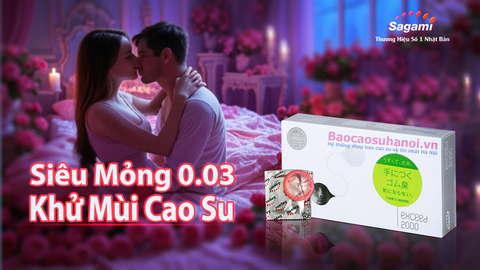 Bao Cao Su Sagami Exceed 2000 siêu mỏng