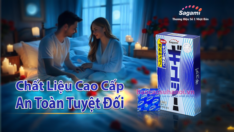 Bao Cao Su Sagami Six Fit V Tight Fit Ôm Sát, Lượn Sóng