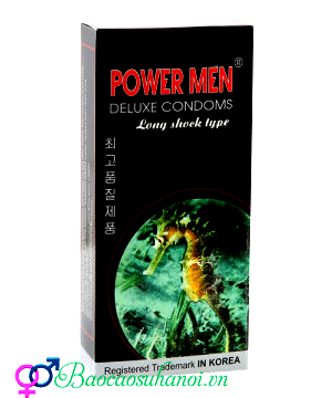 Bao Cao Su Power Men Cá Ngựa Long Shock Type