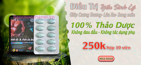 Thuốc Uống Cường Dương Maxman Chính Hãng