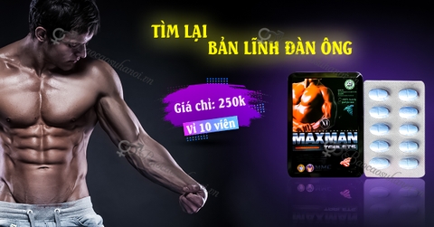 Thuốc Uống Cường Dương Maxman Chính Hãng