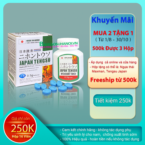Thuốc Cường Dương Japan Tengsu Nhật Bản Chính Hãng