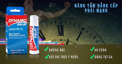 Thuốc Xịt Dynamo Delay Chống Xuất Tinh Sớm