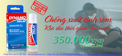 Thuốc Xịt Dynamo Delay Chống Xuất Tinh Sớm