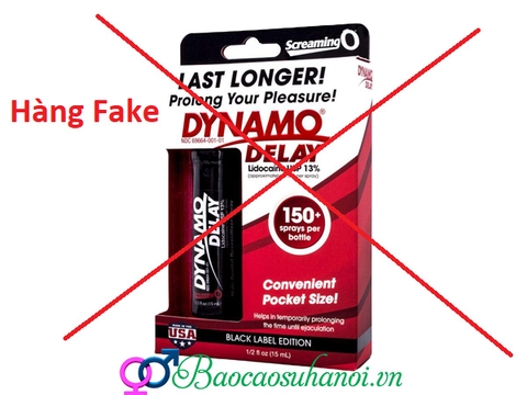 Thuốc Xịt Dynamo Delay Chống Xuất Tinh Sớm