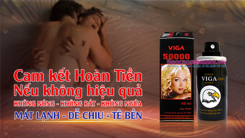 Thuốc Xịt Super Viga Spray 50000 Chống Xuất Tinh Sớm
