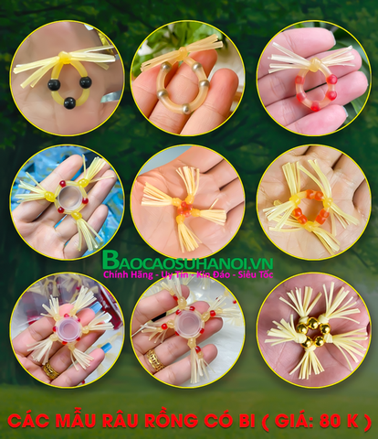 Vòng Râu Rồng Silicon Có Bi Cao Cấp Cho Nam