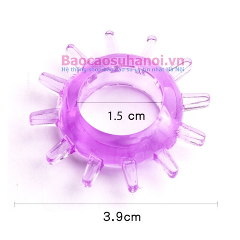 Bộ 3 Vòng Đeo Dương Vật Silicon Penis Ring Màu Sắc Chống Xuất Tinh Sớm Cho Nam