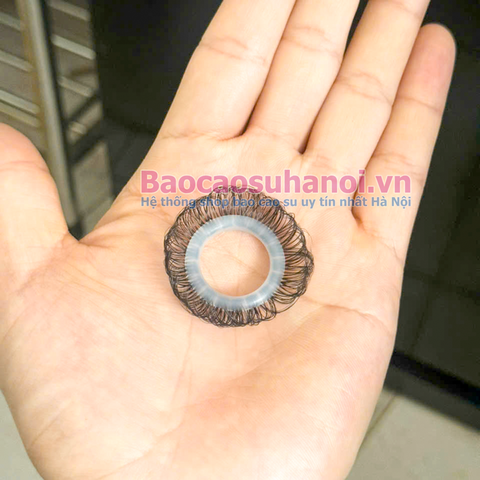 Vòng Silicon Lông Ngựa Có Lông Màu Đen Cho Nam