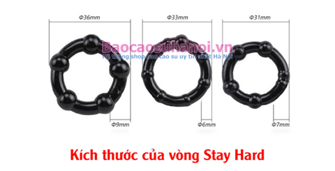 BỘ 3 VÒNG ĐEO DƯƠNG VẬT CHỐNG XUẤT TINH SỚM