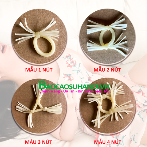 Vòng Đeo Râu Rồng Silicon Cổ Điển Không Có Bi Cho Nam