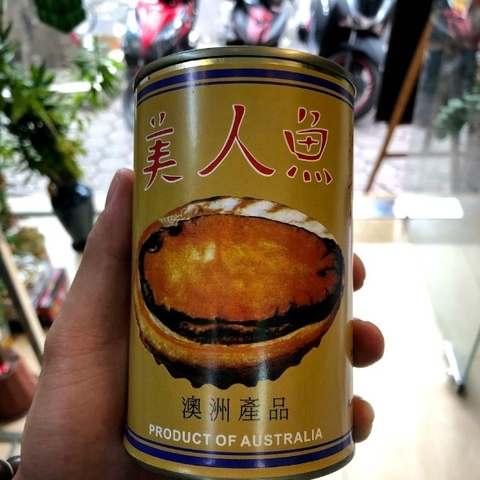 Bào Ngư Úc Đóng Hộp Size 2 - 425g, bào ngư đóng lon, bào ngư đóng hộp, bào ngư úc, bào ngư hấp xì dầu, bào ngư hấp sẵn, mua bào ngư úc, bào ngư viền xanh